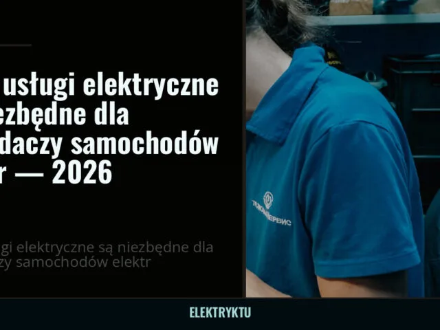 Jakie usługi elektryczne są niezbędne dla posiadaczy samochodów elektr — 2026 — elektryktu.pl