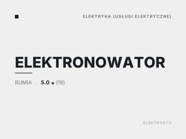 ELEKTRONOWATOR