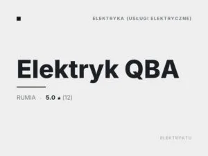 Elektryk QBA