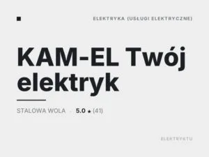 KAM-EL Twój elektryk