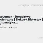 EkoLumen Doradztwo techniczne Elektryk Białystok Automatyka przemysłowa Serwis maszyn i instalacji