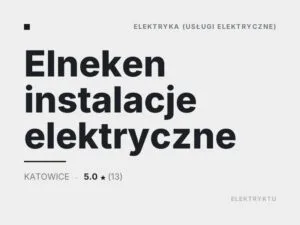 Elneken instalacje elektryczne