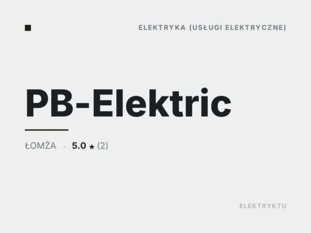 PB-Elektric