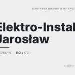 Elektro-Instal Jarosław usługi elektryczne Jarosław