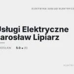 Usługi Elektryczne Jarosław Lipiarz elektryka Jarosław
