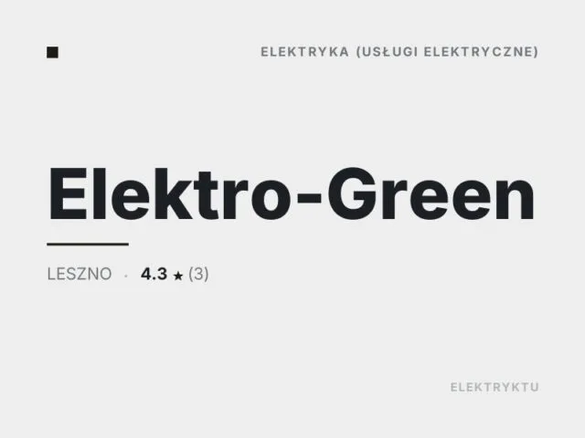 Elektro-Green