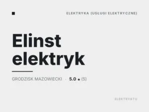 Elinst elektryk