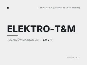 ELEKTRO-T&M