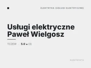 Usługi elektryczne Paweł Wielgosz