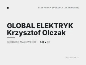 GLOBAL ELEKTRYK Krzysztof Olczak