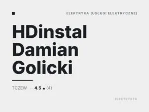 HDinstal Damian Golicki