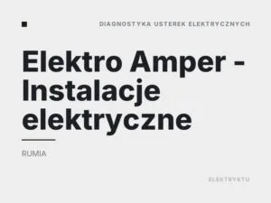 Elektro Amper – Instalacje elektryczne