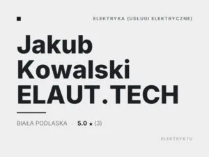 Jakub Kowalski ELAUT.TECH