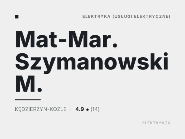 Mat-Mar. Szymanowski M.