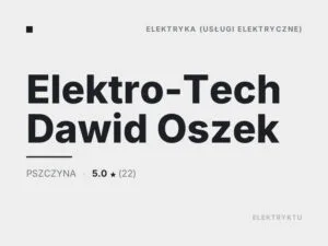 Elektro-Tech Dawid Oszek