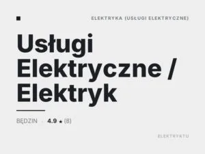 Usługi Elektryczne / Elektryk