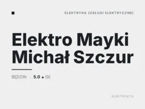 Elektro Mayki Michał Szczur