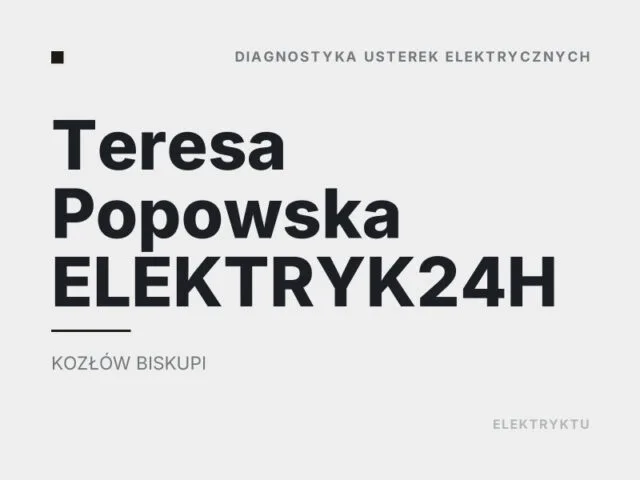 Teresa Popowska ELEKTRYK24H
