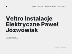 Veltro Instalacje Elektryczne Paweł Józwowiak