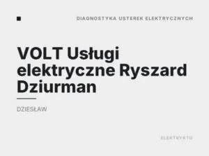 VOLT Usługi elektryczne Ryszard Dziurman