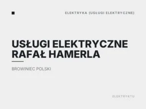 Usługi Elektryczne Rafał Hamerla