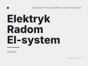 Elektryk Radom El-system