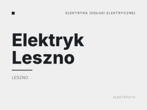 Elektryk Leszno