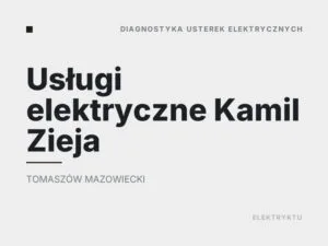 Usługi elektryczne Kamil Zieja